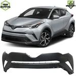 Front Bumper Cover Primed Plastic For 2018-2019 Toyota C-hr. Fixed Price $370.00.