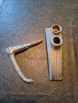 1940 Buick Trunk Handle Lock Surround. Fixed Price $50.00.