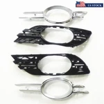 Pair Chrome Fog Light Cover Trim Lh + Rh For 07-09 Mercedes W211 E320 E350 E550. Fixed Price $31.19.