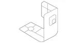 Genuine Nissan Bumper Cover Bracket 62242-6LB0A. Fixed Price $53.98.
