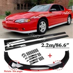 For Chevy Monte Carlo Ss Front Bumper Lip Spoiler Splitter Body Kit &side Skirts. Fixed Price $189.99.