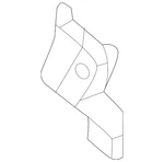 Genuine Mercedes-benz Bumper Cover Support Rail 167-885-35-09. Fixed Price $23.40.
