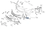 Genuine Mercedes-benz Basic Carrier Bumper 190-885-63-01. Fixed Price $268.14.