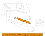 Gm Oem 19-23 XT4 Front Bumper Grille Components-filler Cover 84145691. Fixed Price $35.52.