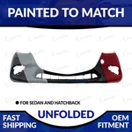 New Painted To Match 2017-2018 Mazda 3 Mexico Unfolded Front Bumper. Fixed Price $506.98.