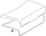 Gasket Trunk Tailgate Seal Rubber For Mercedes 190E. Fixed Price $91.88.