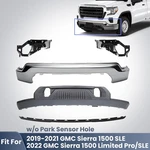 For 2019-2021 Gmc Sierra 1500 Pro Sle Front Bumper Assembly W/o Sensor Hole. Fixed Price $599.00.