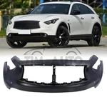 New Front Bumper Cover For 2014 2015 2016 2017 Infiniti QX70 2012 FX35 Primed. Fixed Price $324.99.