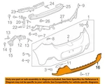 Gm Oem 17-19 Cruze Rear Bumper Components-valance Panel 39008628. Fixed Price $276.98.