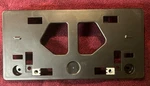 New Lexus RX350 450H Oem Front Bumper License Plate Bracket Holder 75114-0E060. Fixed Price $25.00.