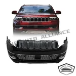 For 2022-2024 Jeep Wagoneer Front Bumper Body Kit Assembly W/ Fog Light Grille. Fixed Price $1450.00.