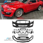 Fits 13-14 Ford Mustang Base & Front Bumper Cover Conversion GT500 Style Pp. Fixed Price $719.99.