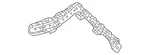 Genuine Honda Spacer L Rear 71680-3W0-A01. Fixed Price $12.53.