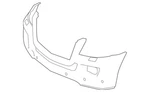 Genuine Mercedes-benz Bumper Cover 164-885-11-38-9999. Fixed Price $1526.00.