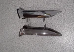 56 57 C1 Corvette Horizontal Rear Bumpers-original GM#3725223--PROF. Rechromed!. Fixed Price $999.95.
