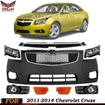 Front Bumper Cover Primed Plastic & Headlights Kit For 2011-2014 Chevrolet Cruze. Fixed Price $417.00.