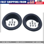 2 Pcs For Land Rover Range Sport 06-09 Front Bumper Fog Light Bezel Cover. Fixed Price $34.19.