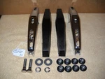 Nos Mopar 1969 Plymouth Fury Rear Bumper Guard And Cushion Set Mint Pair!. Fixed Price $165.00.