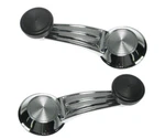 Window Crank Handle Set -chrome For Pontiac Cadillac Chevy Olds Buick -pair. Fixed Price $38.00.