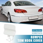3C8807441A Rear Bumper Tow Hook Cover For Volkswagen Passat Cc 2013-2017 White. Fixed Price $13.04.