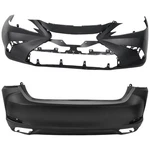 Pair Bumper Covers Facias Set Of Front & Rear For Lexus ES350 2019-2022. Fixed Price $384.63.