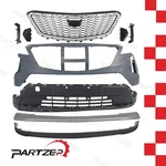 Complete Front Bumper Cover Grille Kit Compatible With 2019-2023 Cadillac XT4. Fixed Price $465.99.