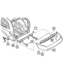 Genuine Mopar Bumper Bracket Sleeve 5020269AD. Fixed Price $20.56.