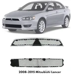 Front Bumper Upper & Lower Grille Assembly Kit For 2008-2015 Mitsubishi Lancer. Fixed Price $88.50.