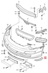 Genuine Porsche 911 Carrera Trim Left Satin Black 9975055250001C. Fixed Price $33.00.