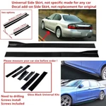 86/54.5" For 2003-05 Pontiac Bonneville Universal Gloss Side Skirt Extension Lip. Fixed Price $61.60.