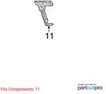 Audi Bumper Guide 8R0807453C. Fixed Price $104.75.
