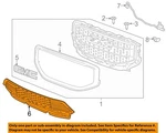 Gm Oem 17-19 Acadia Front Bumper Grille Components-lower 23464007. Fixed Price $254.29.
