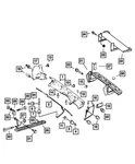 Genuine Mopar Bracket Right 68023908AA. Fixed Price $35.78.