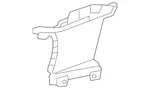 Genuine Acura Duct L Front Bumper 71117-TJB-A00. Fixed Price $18.03.