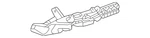 Genuine Audi End Plate 4M0-807-348. Fixed Price $96.44.