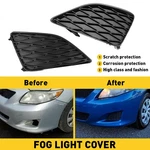 Pcs For 2009-2010 Toyota Corolla Front Bumper Fog Light Hole Cover Perfect Fit. Fixed Price $12.34.