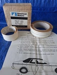Oem American Motors 1972 Hornet Body-belt Stripe Vinyl Decal Nos. Fixed Price $99.00.