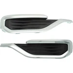Fog Light Cover Set For 2017-2023 Gmc Acadia Textured Black Chrome Molding Front. Fixed Price $81.41.