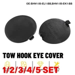 Black Rear Bumper Tow Hook Eye Cover Cap For Mazda 3 2014-2018 Left+right 1-5SET. Fixed Price $32.29.
