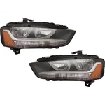 Left Right Headlight Fits Audi A4 Quattro 2013-2014 Halogen W Bulbs From 05/2012. Fixed Price $532.66.