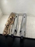 Rare Vintage Pair New Ford Super Deluxe Chrome Bumper Guards Nos Rat Rod. Fixed Price $108.80.
