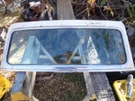 1956 Ford Station Wagon Hatch Upper Tailgate Lid Rear Window Ranch Parklane. Fixed Price $795.00.
