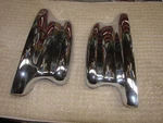 1947 1948 Packard Nos Front Bumper Accessory Guards Custom Deluxe Super Clipper. Fixed Price $500.00.
