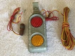 Nos Rear Window Traffic Signal Light, Vintage Perfection Stop Lamp Accessory. Fixed Price $174.95.
