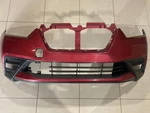 Front Bumper Cover Red 2018-2019 Nissan Kicks S/sv 62022+5RB0H Oem. Fixed Price $275.50.