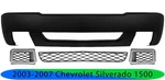 Front Bumper Cover Primed & Grille Kit For 2003-2007 Chevy Silverado 1500. Fixed Price $339.80.