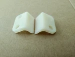 1962 - 65 Chevy Ii Nova Trunk Deck Lid Edge White Plastic Guide Plate Pair New. Fixed Price $24.95.