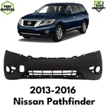 Oe Replacement Front Bumper Cover Primed Plastic For 2013-2016 Nissan Pathfinder. Fixed Price $175.00.