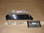 Oem 78 Cadillac Seville Left Bumper To License Plate Filler Panel Trim & Bracket. Fixed Price $49.99.
