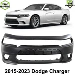 Front Bumper Cover Primed Plastic For 2015-2023 Dodge Charger. Fixed Price $311.85.